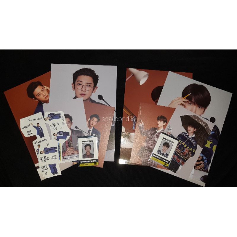 CHANYEOL BAEKHYUN SG 2021 set.