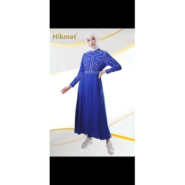 Abaya Hikmat A3890 Black, Green, Brown, White