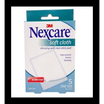 

3M Nexcare Soft Cloth Bloodstop Dressing 5S Langsung Order Sebelum Kehapus Sistem Kode 1198