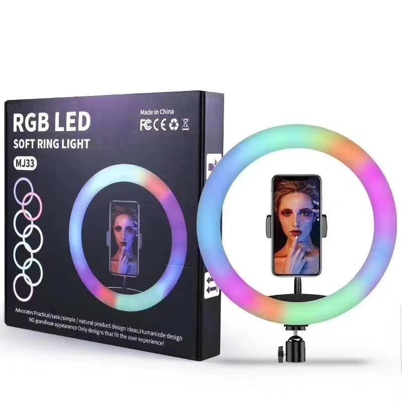 RGB RINGLIGHT 33CM LAMPU TIKTOK VLOG