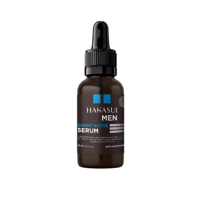 HANASUI MEN BRIGHT ACTIVE SERUM / SERUM WAJAH PRIA