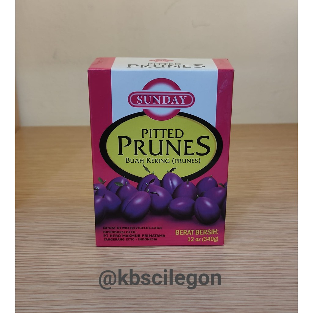 

SUNDAY PRUNES (Buah Kering) 340gr