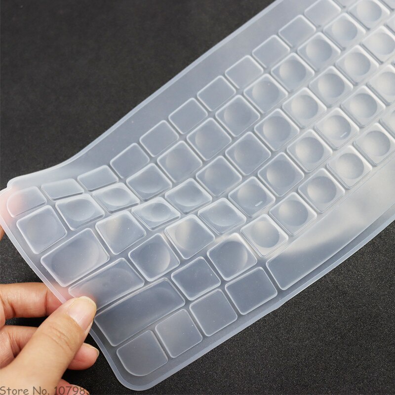 Skin Cover Pelindung Keyboard Wireless Bluetooth Mini Bahan Silikon Transparan Anti Debu Untuk Logitech Mx