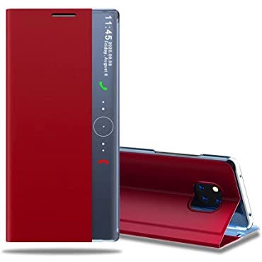 Flip cover digital samsung A31/A51/A7 2018/S7 EDGE/S8/S8+/S9/S9+-Case digital samsung flip mirror ca