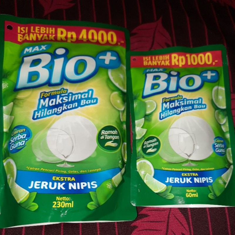 MAX BIO+SABUN CUCI PIRING