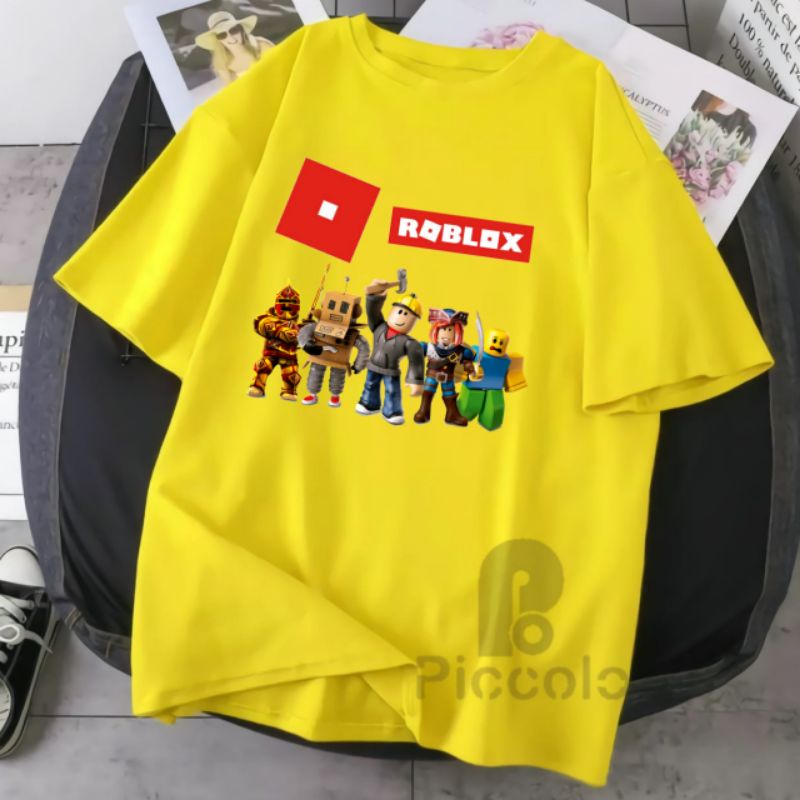 baju kaos anak roblox yutube bahan premium