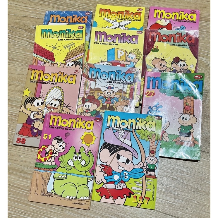 Komik monika bekas | komik anak | komik monika dan kawan-kawan