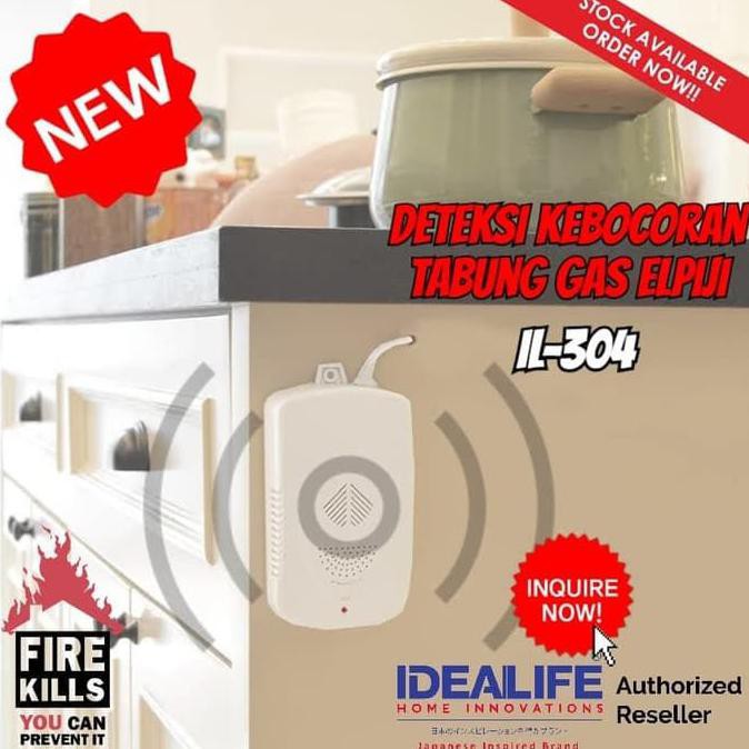 Idealife Lpg Gas Leak Alarm - Gas Alarm - Il304