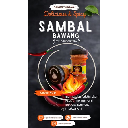 

Sambal Bawang NdaNda by Bunda Feby