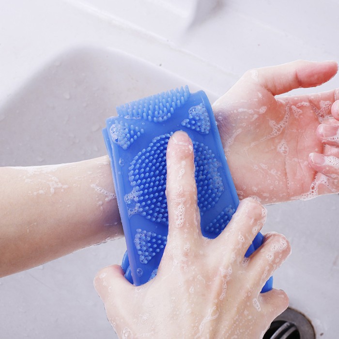 Sikat Mandi Punggung / Silicon Bath Scrubber - PR0145