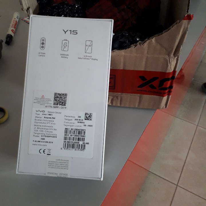 Vivo Y15 Ram 4gb Rom 64gb Garansi Resmi Vivo Shopee Indonesia