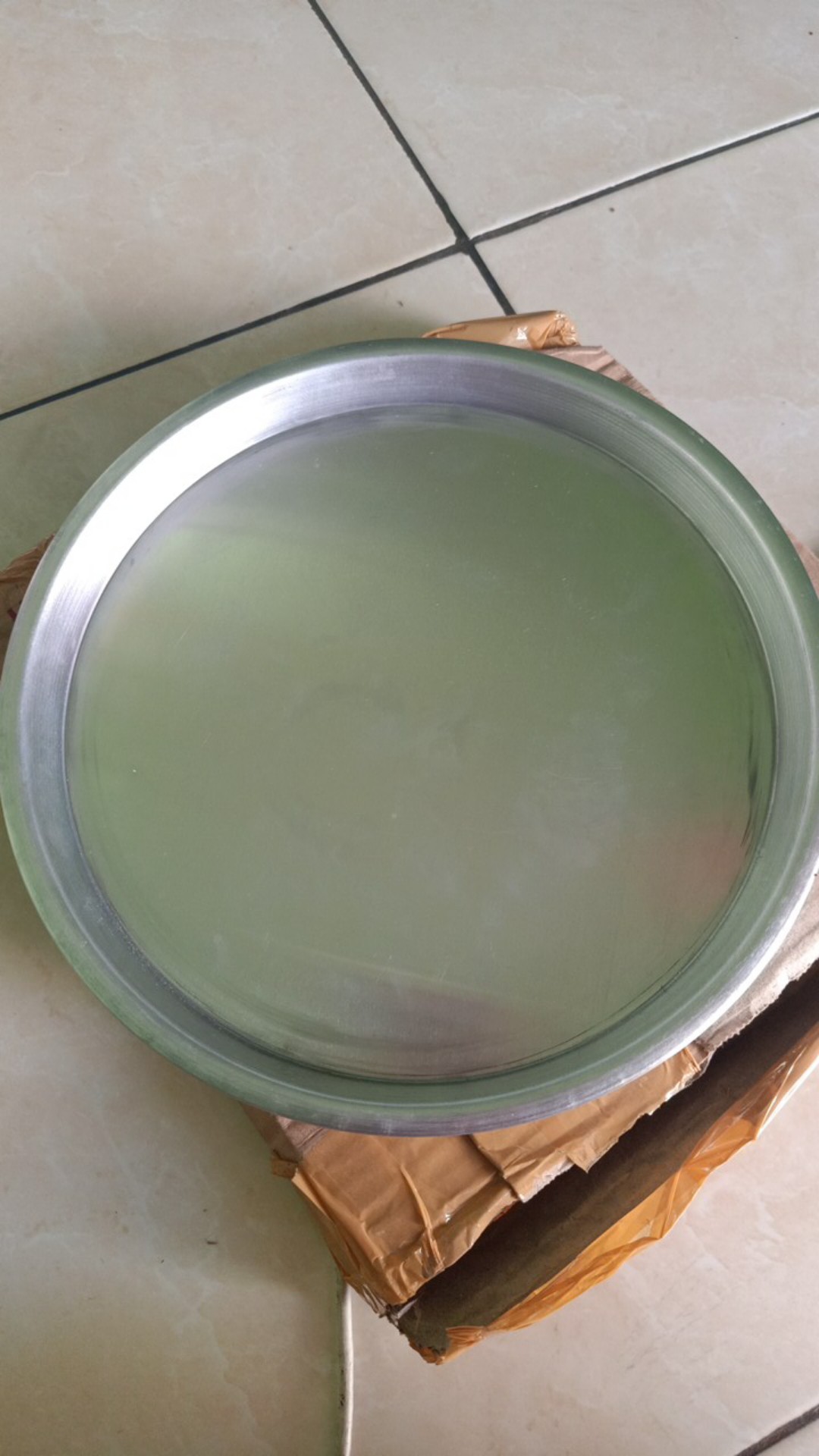 Loyang Pizza 22 0,5 Aluminium Press