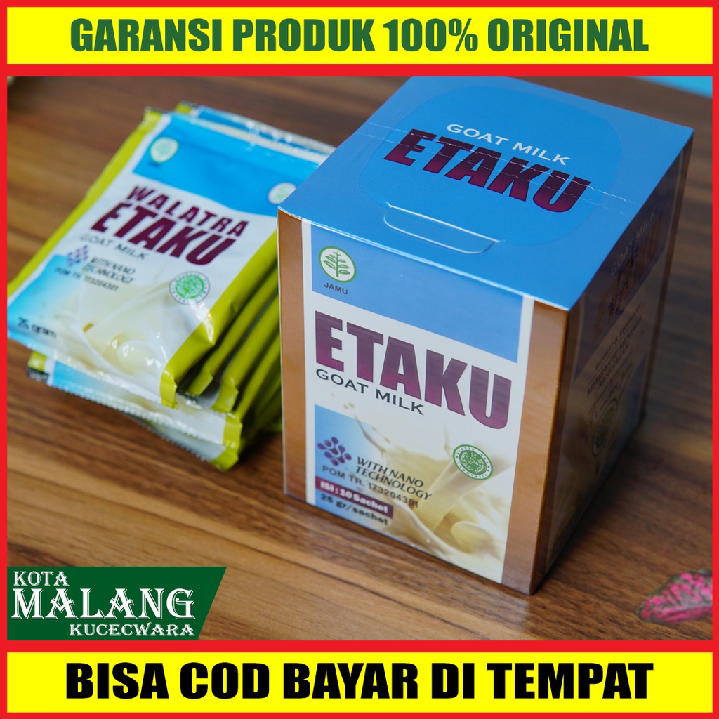 

Susu Kesehatan Tulang Sendi - Susu Kalsium - Tulang Keropos Susu Kambing Etaku ASLI Di Kota Malang