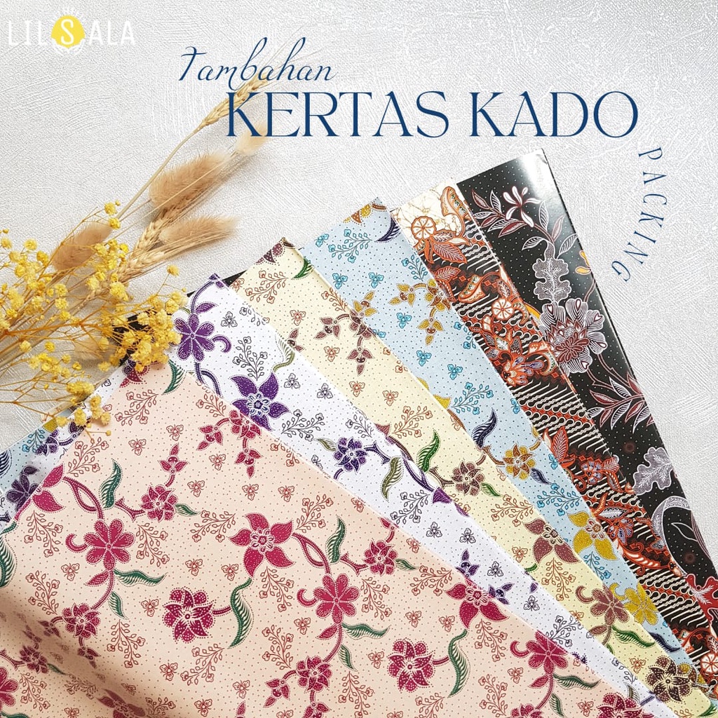 TAMBAHAN BUNGKUS KERTAS KADO