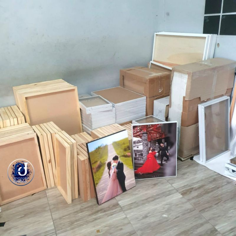 Frame Pictbox Poster Wall Decor 20R / 60x40 cm Bahan untuk Foto Custom atau Poster Cafe dll