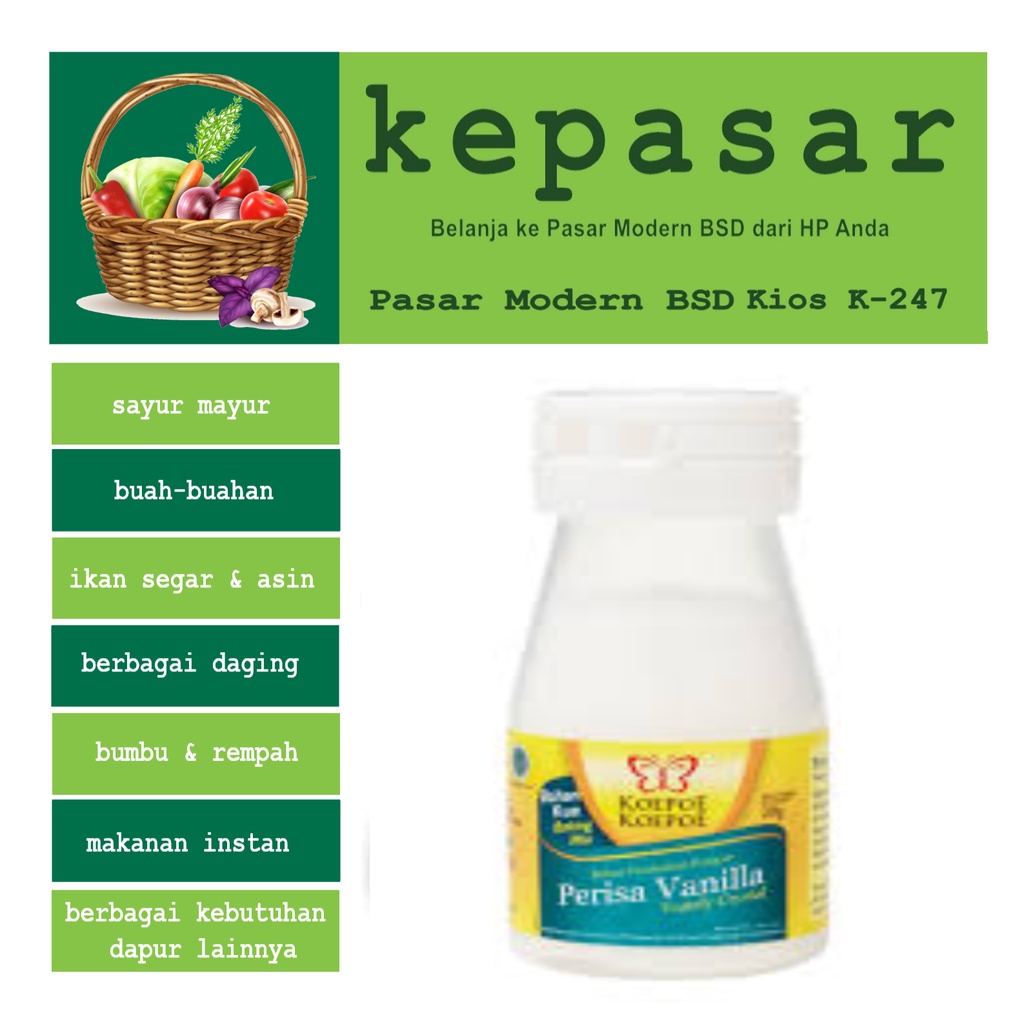 

Perisa Vanilla - Koepoe 20g