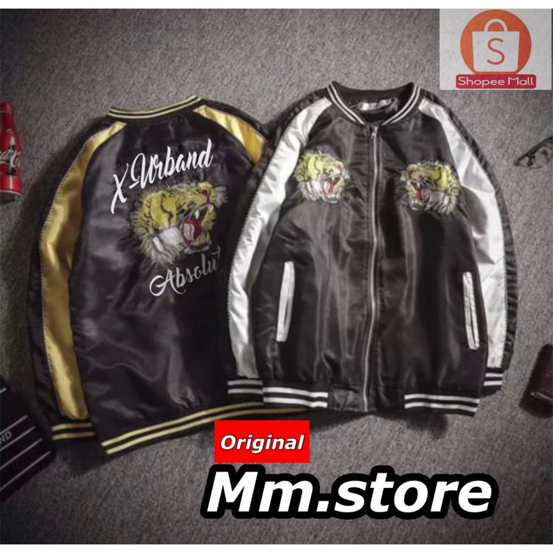 jaket sukajan pria dan wanita motif harimau urband original / jaket keren sukajan 2021