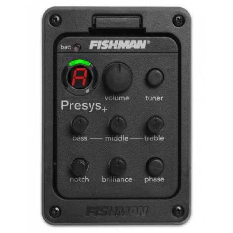 Equalizer Preamp FISHMAN Presys Mic Blend Pickup Tuner Gitar Akustik