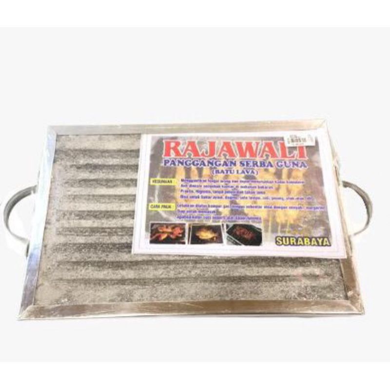 PANGGANGAN BATU SERBAGUNA ALAT BAKARAN SATE SERBAGUNA BATU ALAM LARVA MERAPI