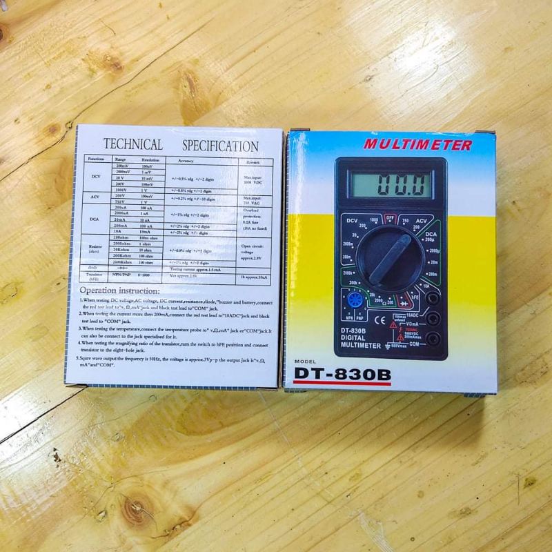 Multitester multimeter Avometer digital Kualitas bagus awet