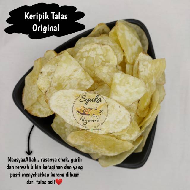 

PROMO!!! KERIPIK TALAS ORIGINAL