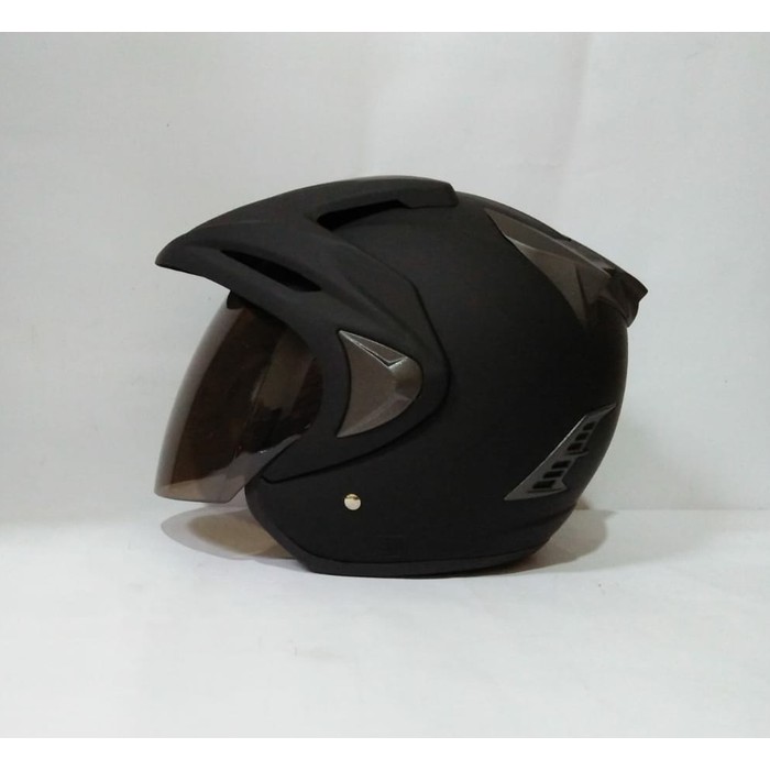 Helm Hitam Doff Murah THI Original