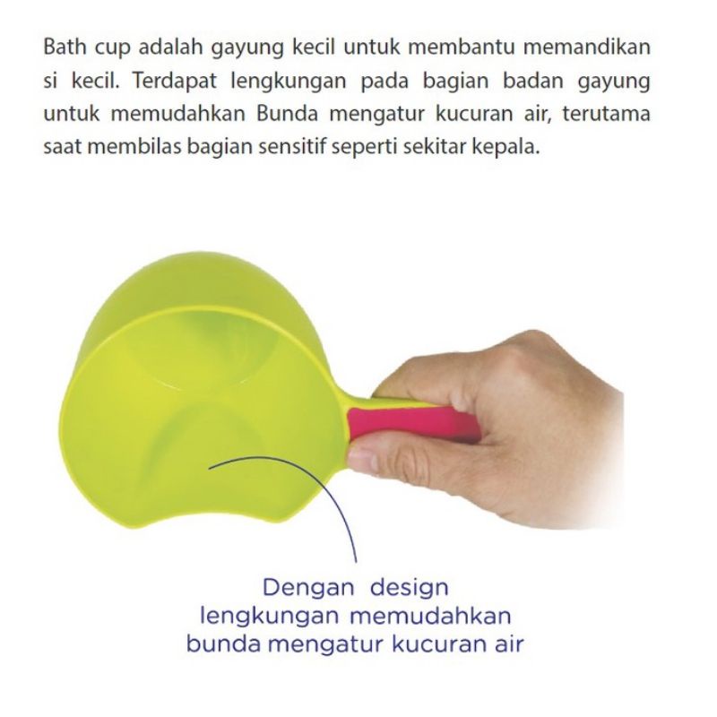 Baby Safe (BT010) Bath Cup | Gayung Mandi Anak/ gayung mandi