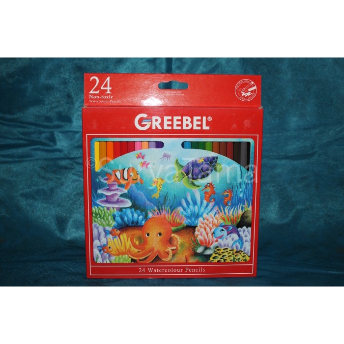 

Hemat Greebel Watercolour Pencils 24 Colour Promo