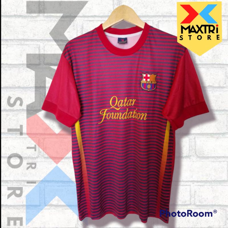 JERSEY BOLA BARCELONA FC TRAINING JERSEY PRINTING MULTISPORT SEVENSTAR