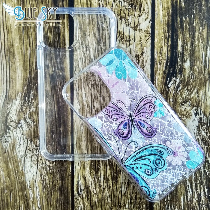 CASE PREMIUM SOFTCASE HARDCASE ANTICRACK MOTIF BUTTERFLY IPHONE 11 PRO