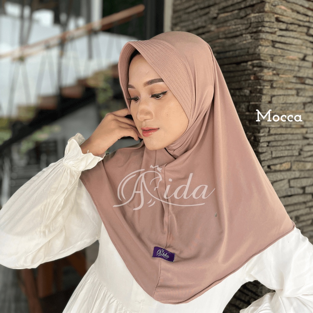 Hijab Bergo Sporty Menutup Dada Ori Hijabbyaida