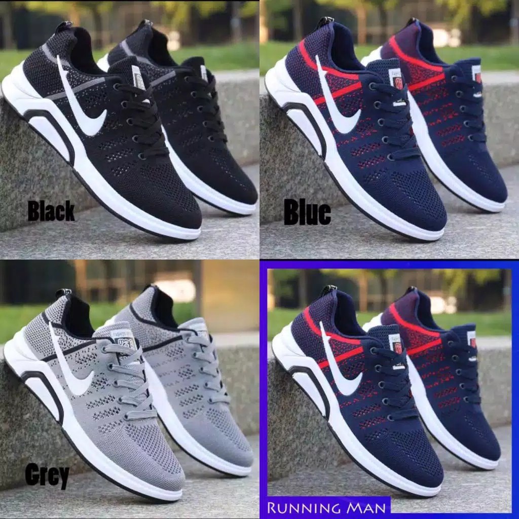 TERBARU SEPATU SPORT RUNNING PRIA NIKE ZOOM 8