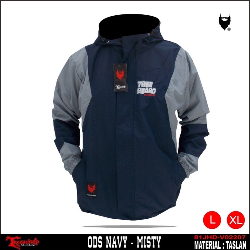 Jaket Outdoor Treebeard Schneller Jaket Parasut Jaket Pria Jaket ODS Treebeard