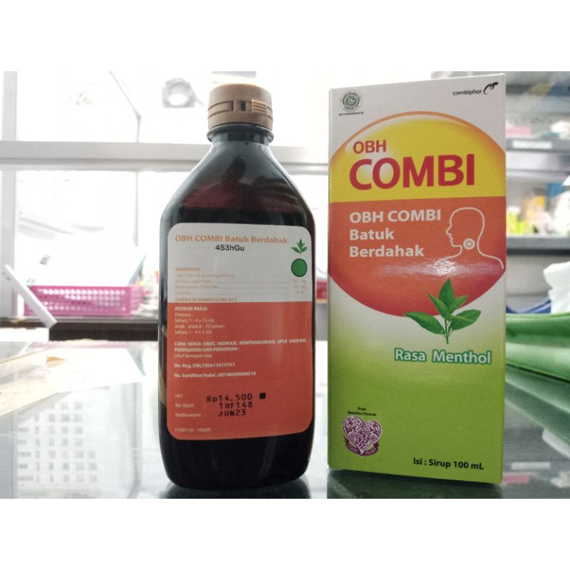 OBH COMBI BATUK BERDAHAK MENTHOL 100 ml - ED 01/2025