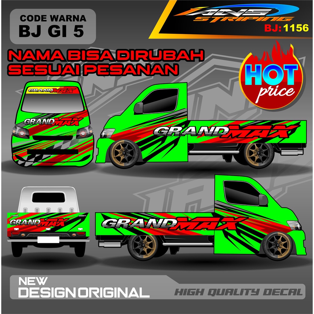 STICKER VARIASI FULL BODY L300 PICK UP GRANMAX / VARIASI STIKER L300 / STIKER GRANMAX FULL BODY