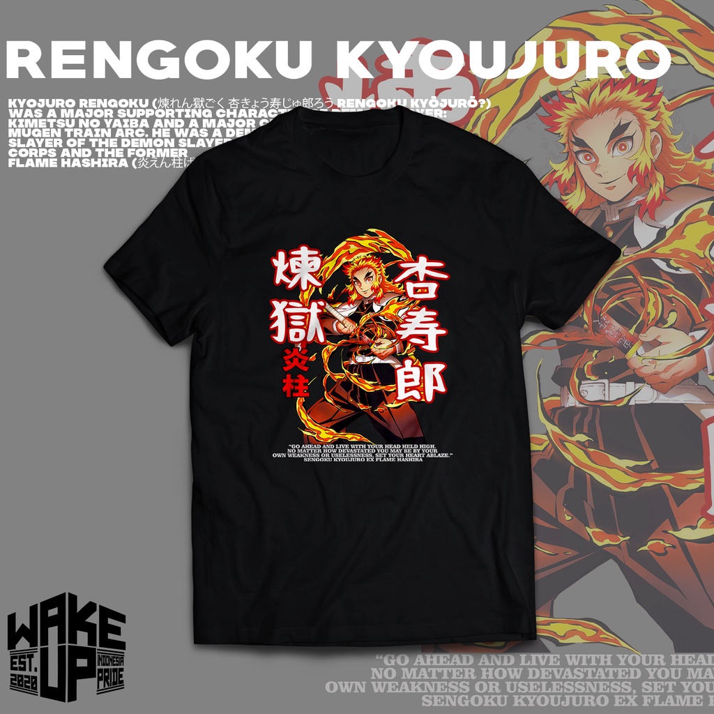 Kaos Anime Demon Slayer Rengoku Kyoujuro PREMIUM