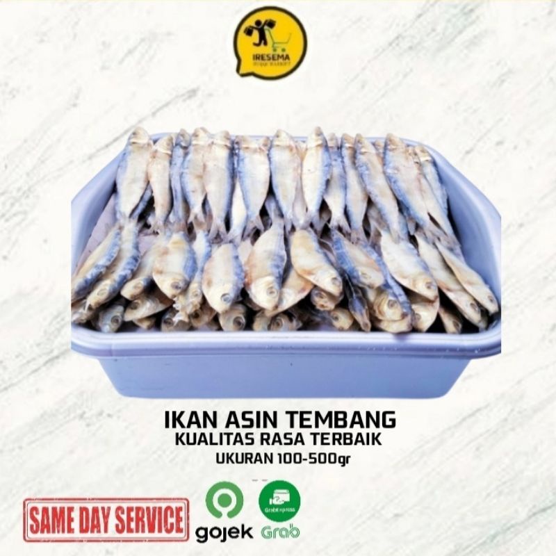 

IKAN TEMBANG ASIN SUPER 100-500gr / IKAN ASIN TEMBANG / IKAN TEMBANG