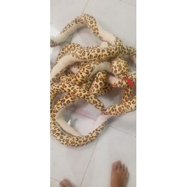 Boneka hewan Ular SNI Panjang 2 Meter