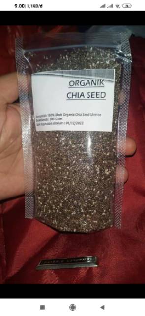 

ORGANIC BLACK CHIA SEEDS