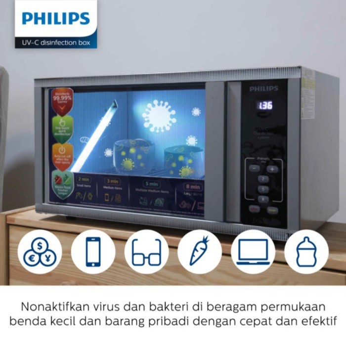 FREE ONGKIR PHILIPS UVC DISINFECTION BOX 30L / Philips UVC Sterilizer Box Chamber