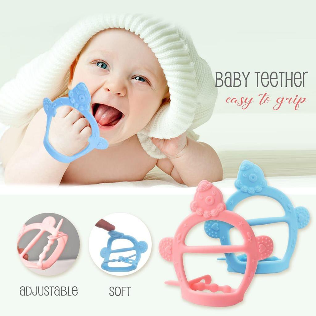 Gigitan Gelang Bayi Teether Bracelet Teether Mainan Gigitan Bayi Gelang Pertumbuhan Gigi