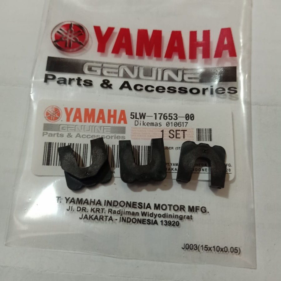 ORIGINAL YGP Karet Piece Slider Set yamaha Mio Sporty Mio Smile  Mio Soul Karbu Fino Karbu