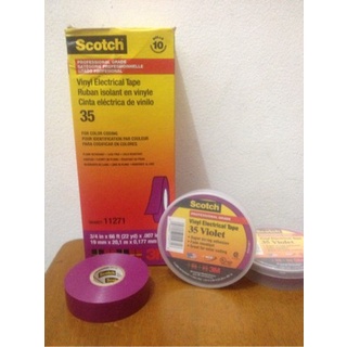 

Scotch 35 Violet vinyl electrical tape (3/4" x 66ft)