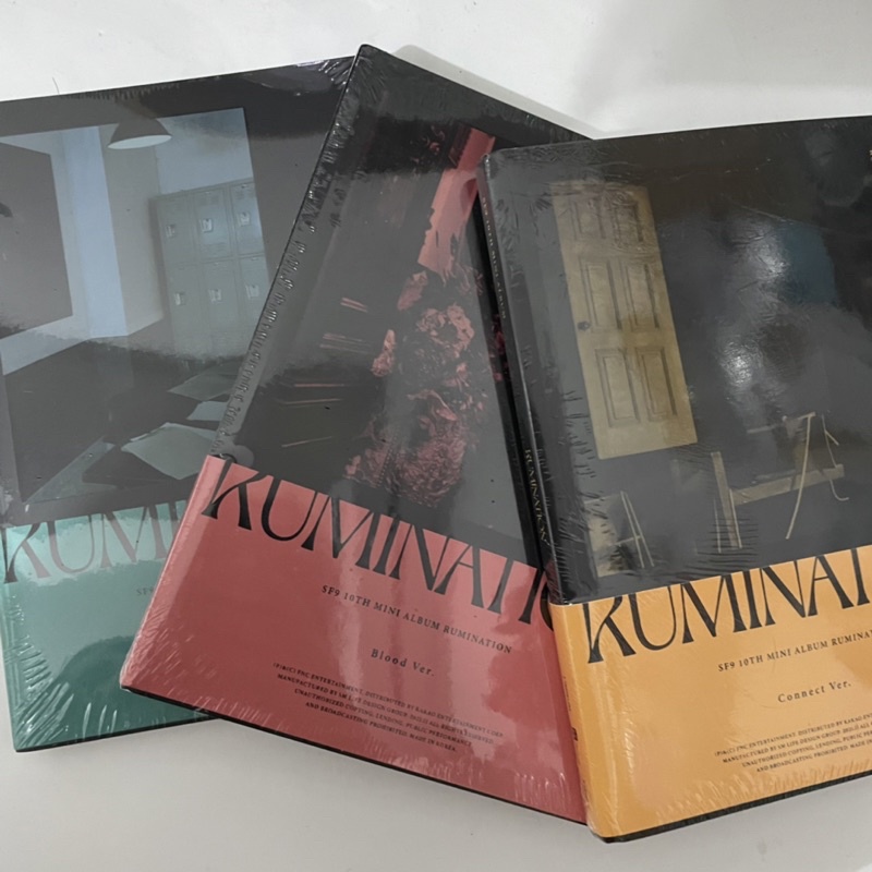 SF9 Rumination Sealed Album Scar / Blood / Connect Ver. Ready Stock + Apple Music POB Youngbin Jaeyo