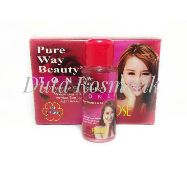 TONER ROSE PURE WAY BEAUTY 75ml BPOM