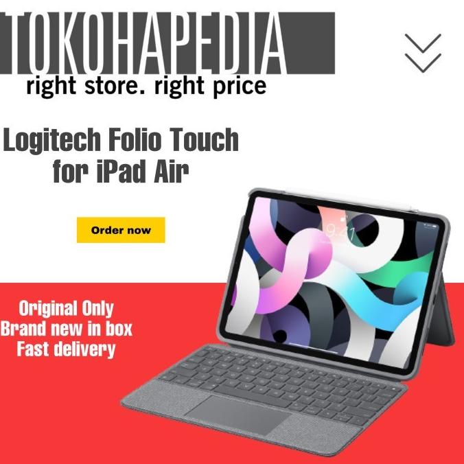 Logitech Folio Combo Touch with Trackpad iPad Pro