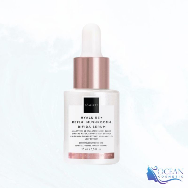 Jual SCARLETT Hyalu B5 + Reishi Mushroom Bifida Serum 15ml Shopee