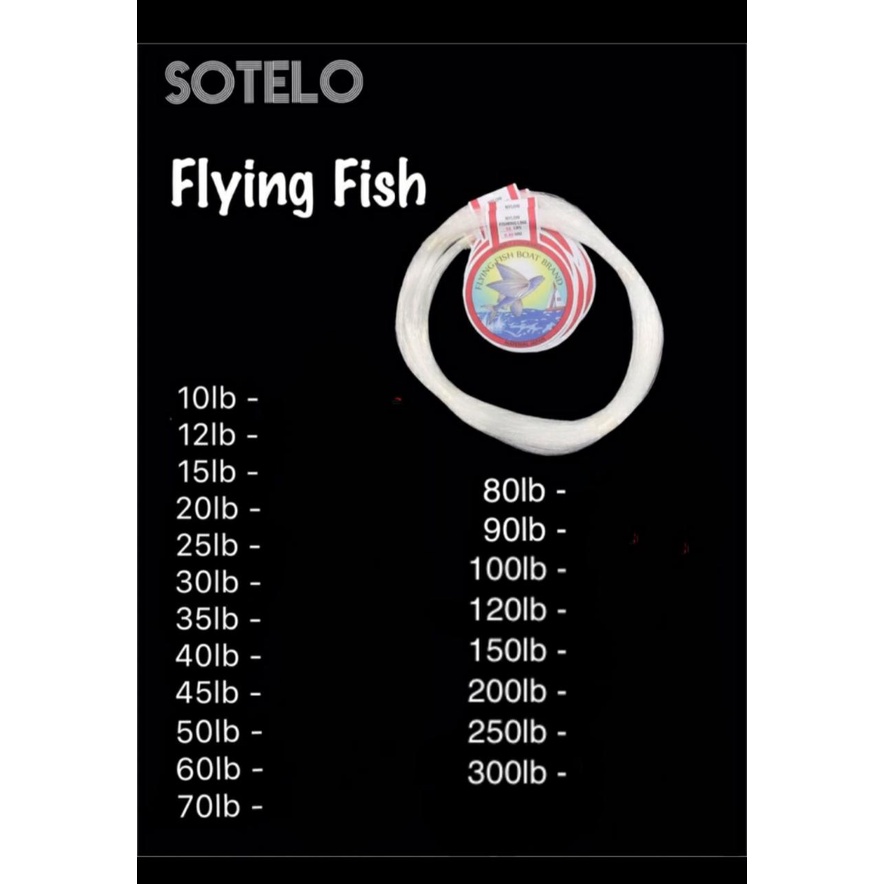 Senar Pancing Sotelo Flying Fish 80LB