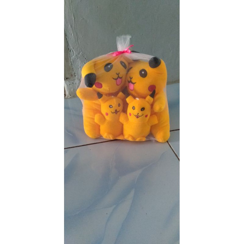 BONEKA POKEMON PIKACHU BERANAK