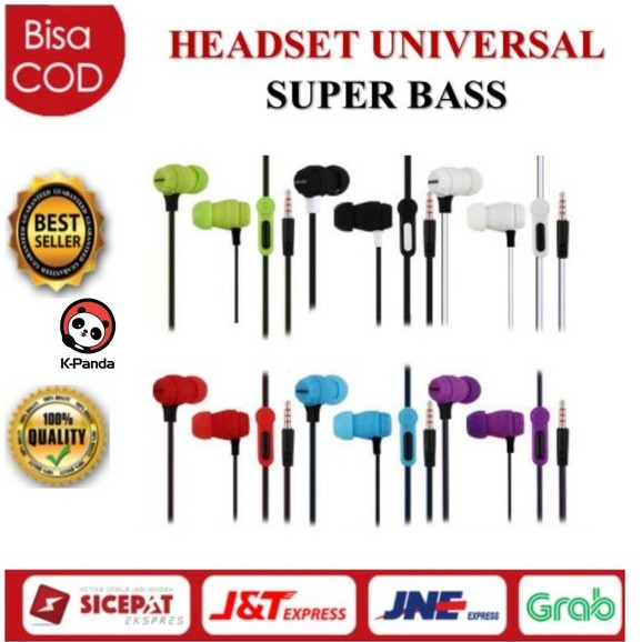 HEADSET / HANDSFREE / EARPHONE UNIVERSAL ALL MEREK